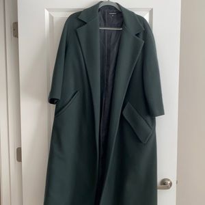 Oversize women wool jacket